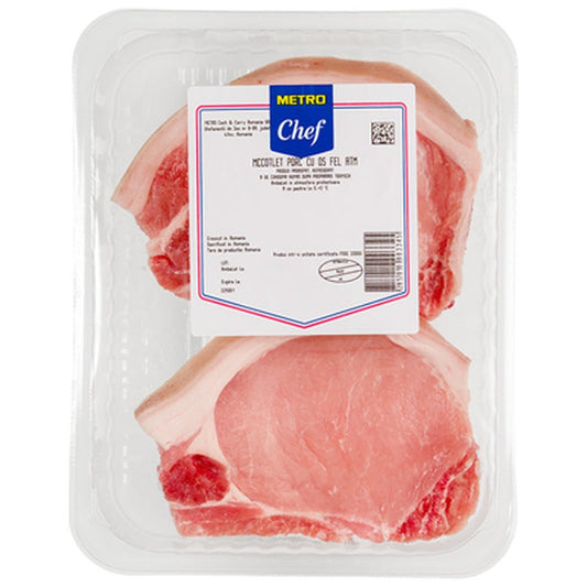 Chef Cotlet de Porc cu Os Feliat ATM pret/kg