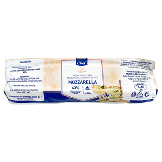 Chef Mozzarella, preț/kg (cca. 1 kg)