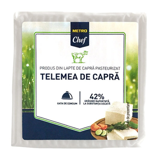 Chef Telemea de Capra, preț/kg (cca. 400 g)