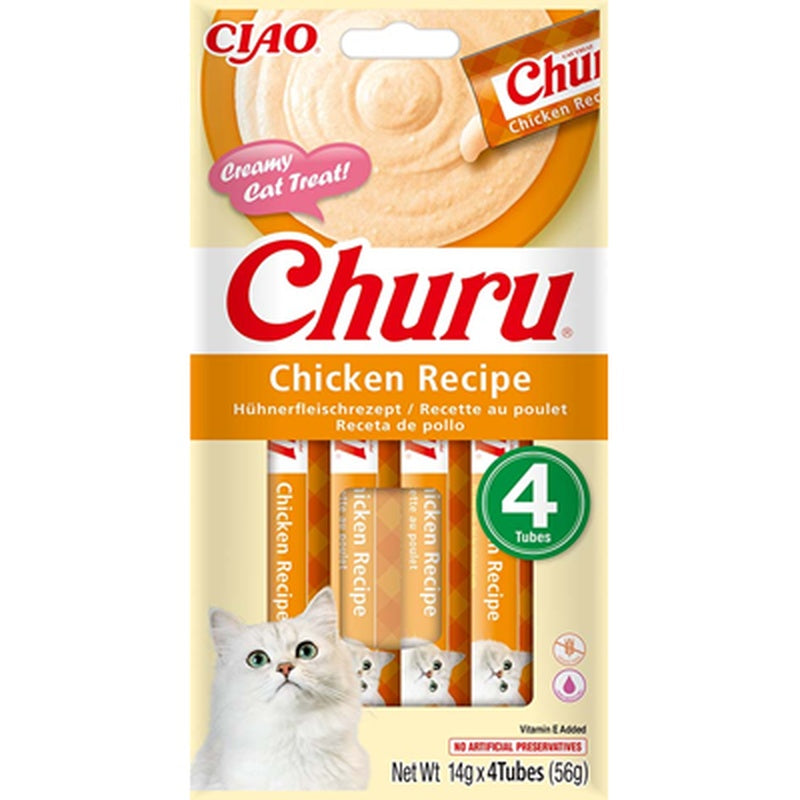 Churu 4 Recompense Pisici Pui 56 g