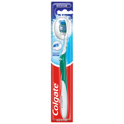 Colgate Periuta Dinti Advanced White Medium