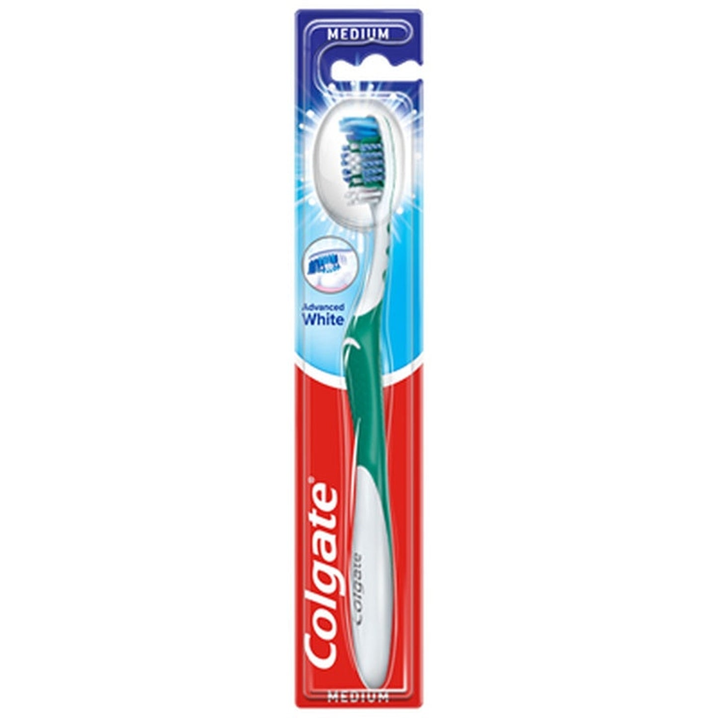 Colgate Periuta Dinti Advanced White Medium