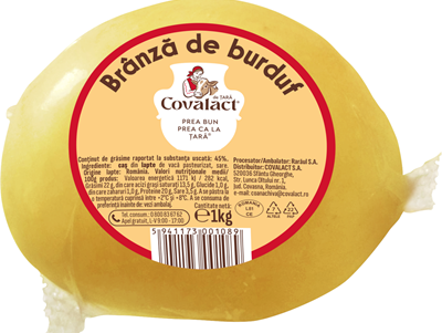 Covalact Branza Burduf Membrana Naturala 1 Kg