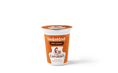 Covalact Smantana 20% Grasime 370 g