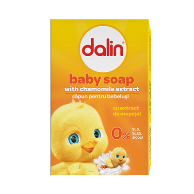 DALIN Bebe Sapun Solid Musetel 6 x 100 g