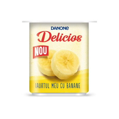 DANONE Delicios Iaurt cu Banane 125 g
