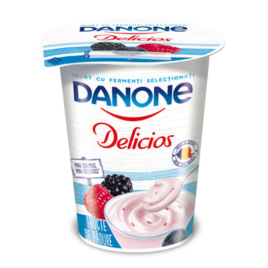 DANONE Delicios Iaurt Fructe de Padure 400 g