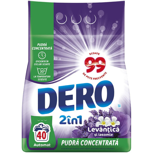 DERO 2 in 1 Detergent Rufe Lavanda 3 Kg - WALTI