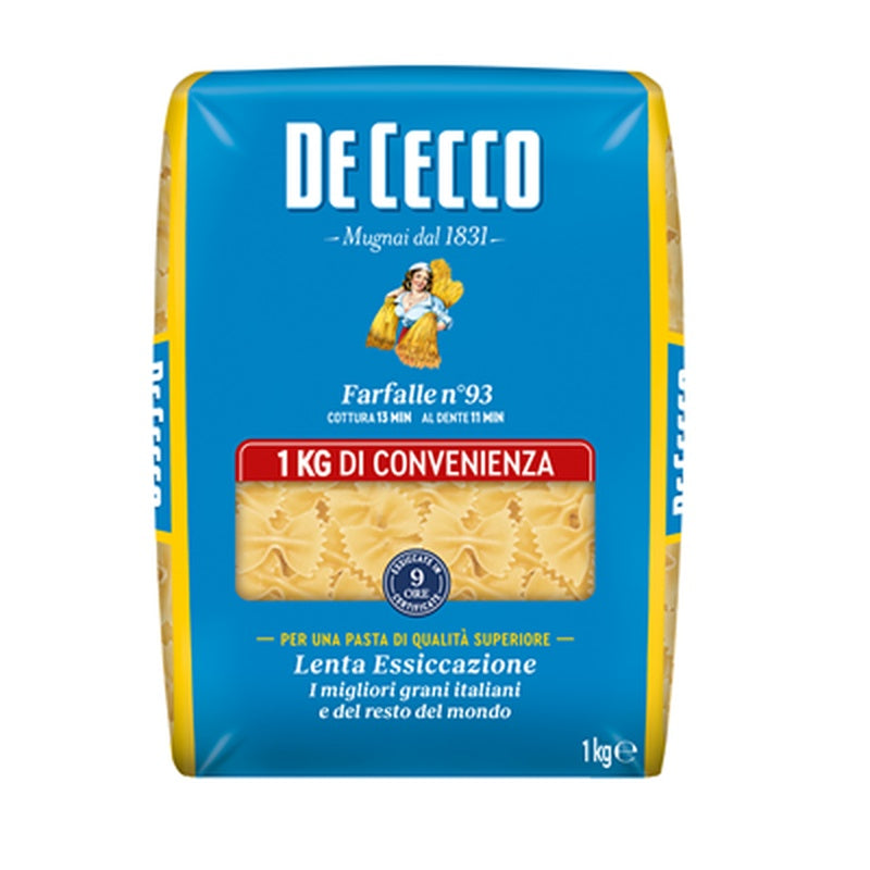 DE CECCO Paste Farfalle 1 Kg