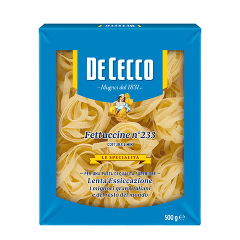 DE CECCO Paste Fetuccine Nidi 500 g
