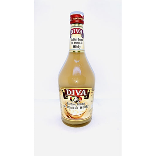 DIVA Lichior Crema cu Aroma de Whisky 17% SGR 0,5 L