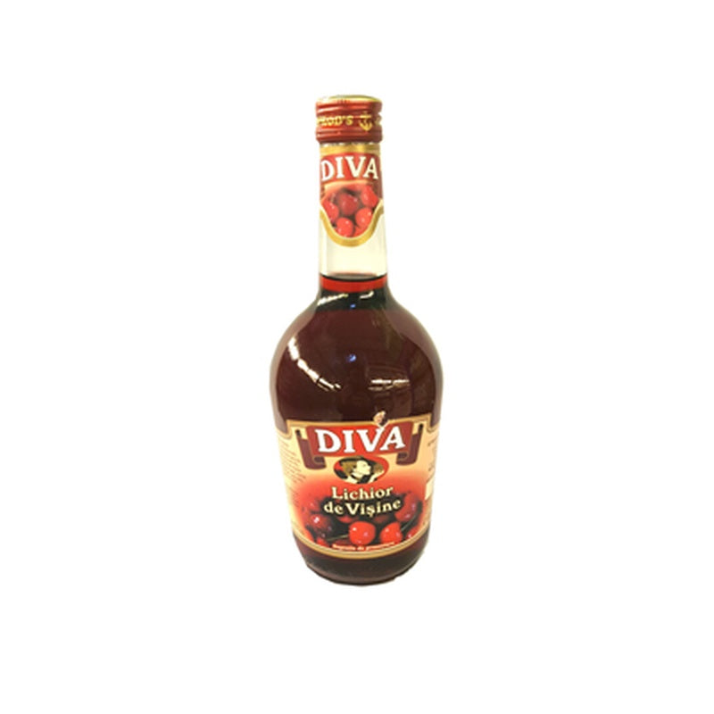 DIVA Lichior de Visine 16% SGR 0,5 L