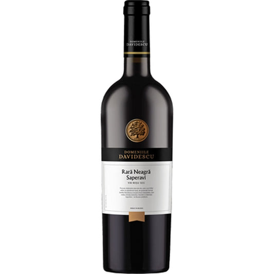 DOMENIILE DAVIDESCU Rara Neagra Saperavi Vin Rosu Sec SGR 0,75 L
