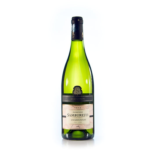 DOMENIILE SAMBURESTI Chardonnay Vin Alb SGR 0,75 L