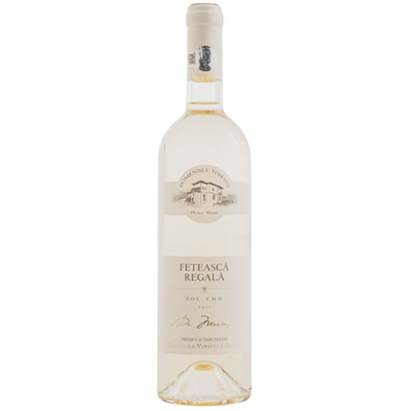 DOMENIILE TOHANI Feteasca Regala Vin Alb Demisec SGR 0,75 L