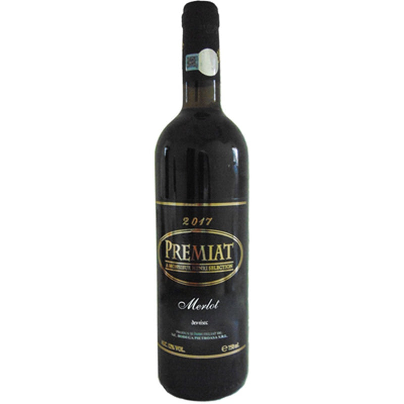 DOMENIILE ZORESTI PREMIAT Merlot Vin Rosu Demisec SGR 0,75 L