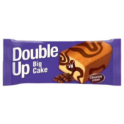 DOUBLE UP Big Cake Prajitura Crema de Ciocolata 24 x 55 g - WALTI