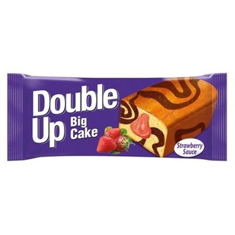 DOUBLE UP Big Cake Prajitura Crema de Capsuni 50 g