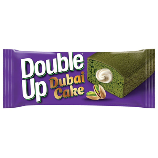 DOUBLE UP Prajitura Dubai Fistic si Crema Lapte 50 g