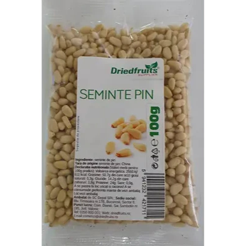 DRIEDFRUITS Seminte de Pin 100 g