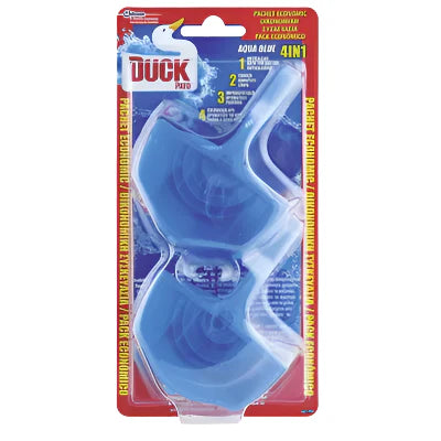 DUCK 2 x 36 g Odorizant Toaleta Albastru - WALTI