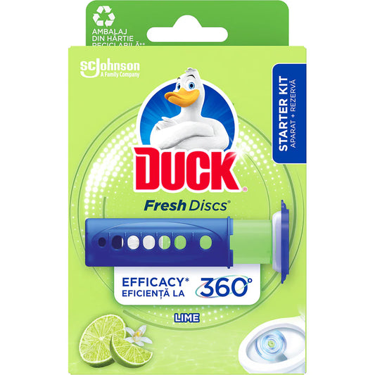 DUCK Odorizant WC Fresh Discs Lime 36 ml - WALTI
