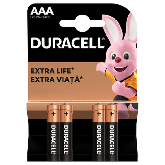 DURACELL Baterii Basic AAK LR03 4 bucati