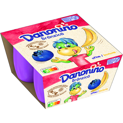 Danonino Branzica Afine & Banane 4 x 50 g