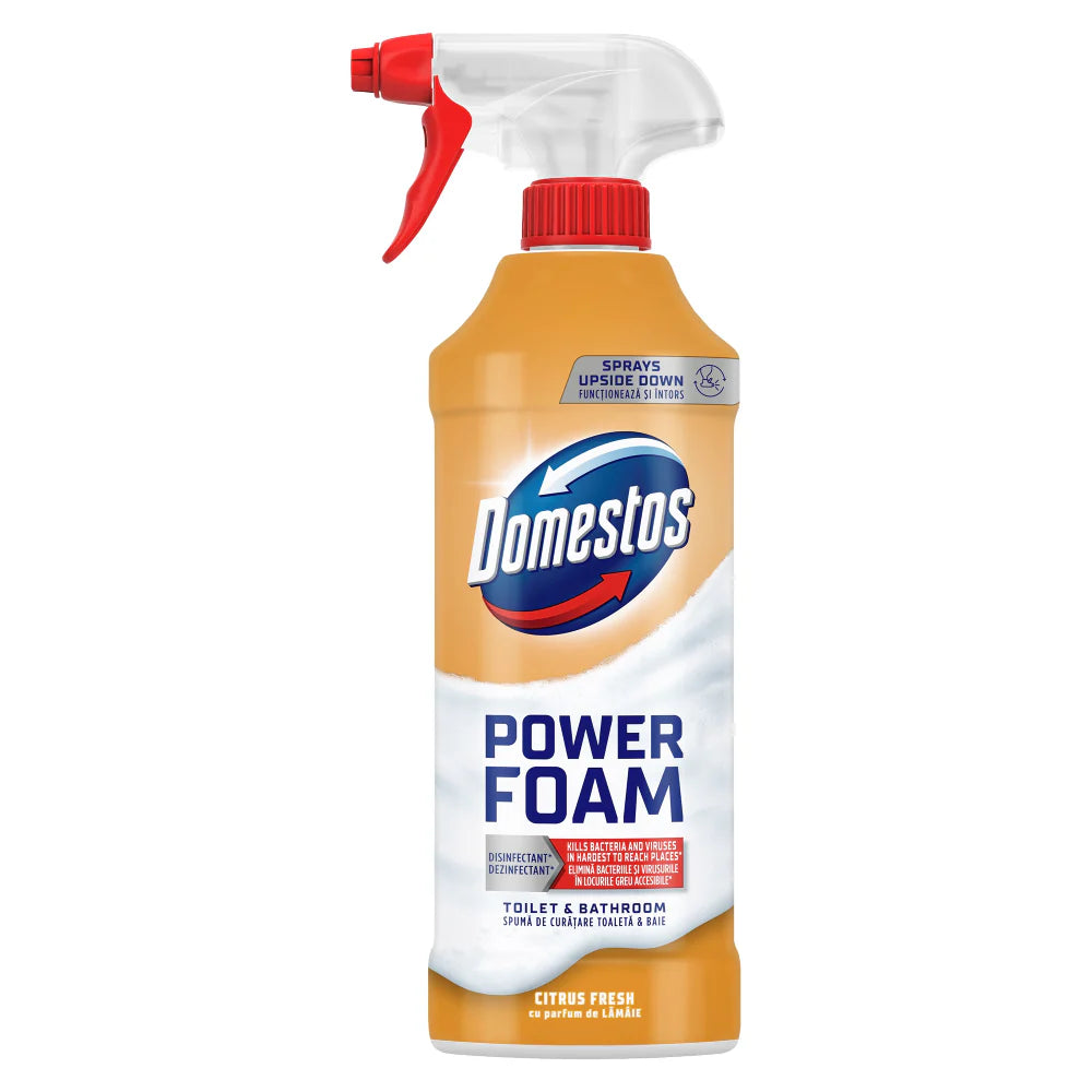 Domestos Dezinfectant Spuma Citrice 435 ml - WALTI