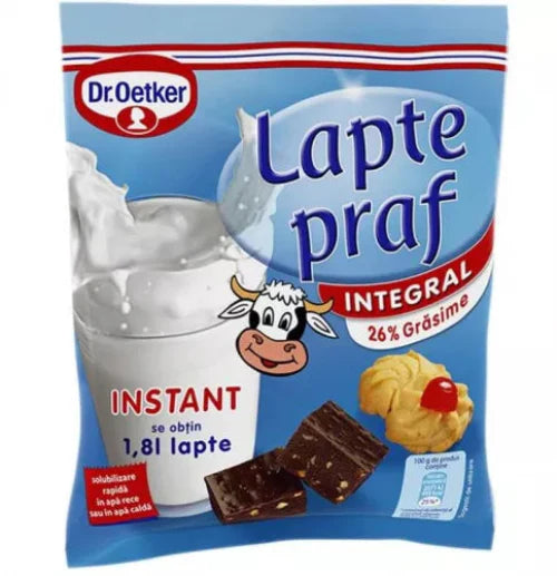 Dr. Oetker Lapte Praf Integral 250 g - WALTI
