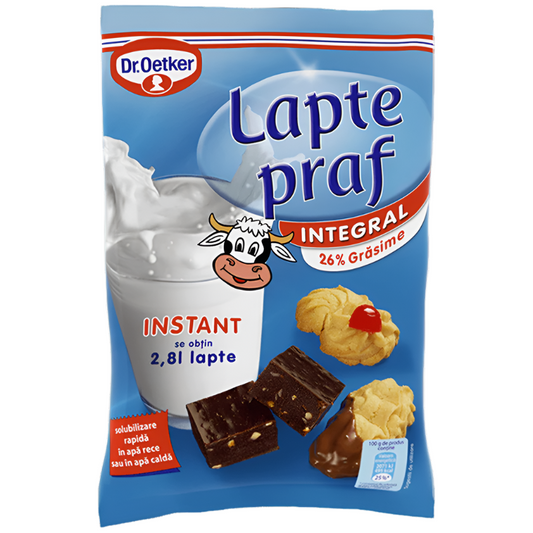 Dr. Oetker Lapte Praf Integral 380 g - WALTI