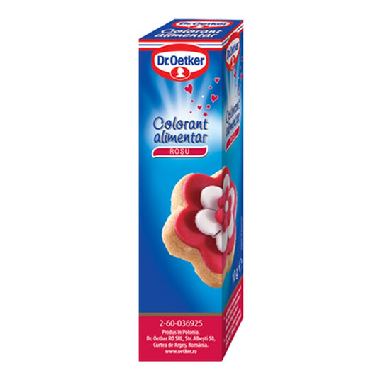 Dr.Oetker Colorant Alimentar Rosu 10 g