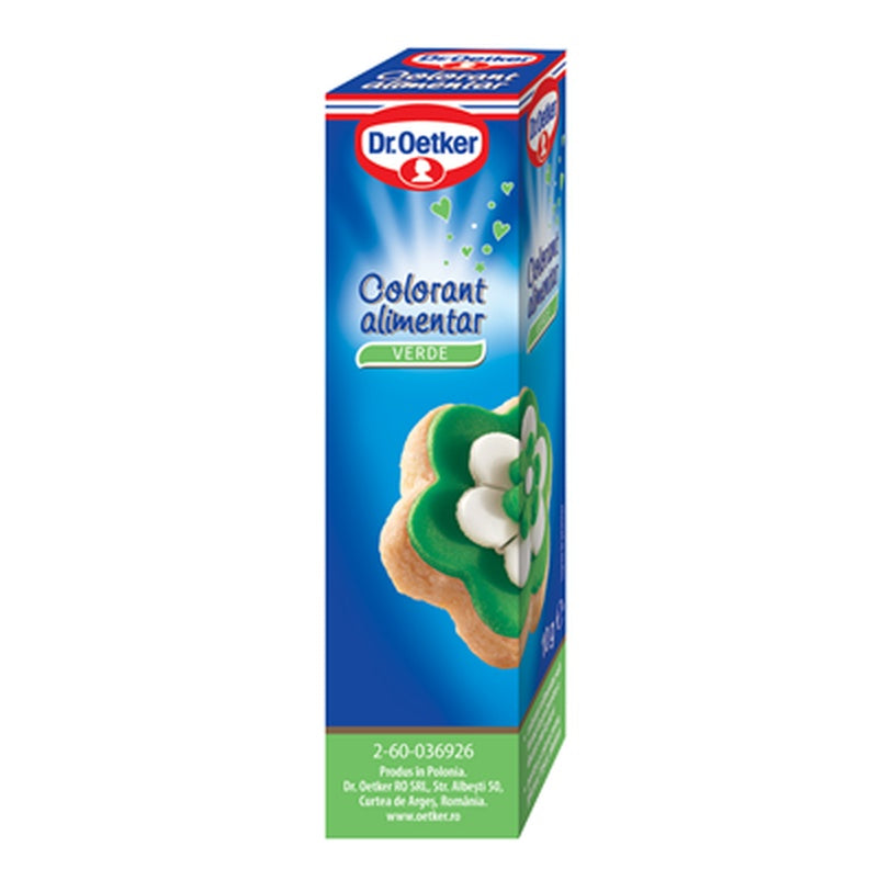 Dr.Oetker Colorant Alimentar Verde 10 g