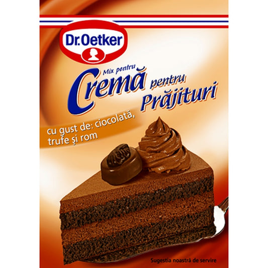 Dr.Oetker Cremă Ciocolată cu Trufe și Rom 57 g