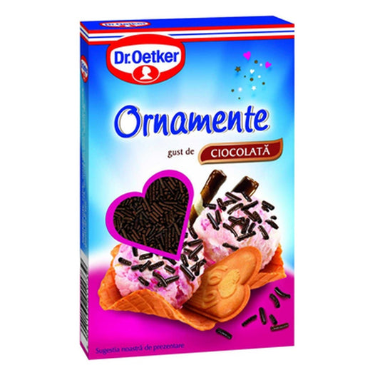 Dr.Oetker Ornamente de Ciocolata 80 g