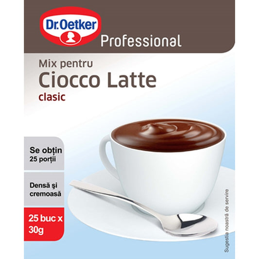 Dr.Oetker Professional Mix pentru Cioco Latte Clasic 25 g