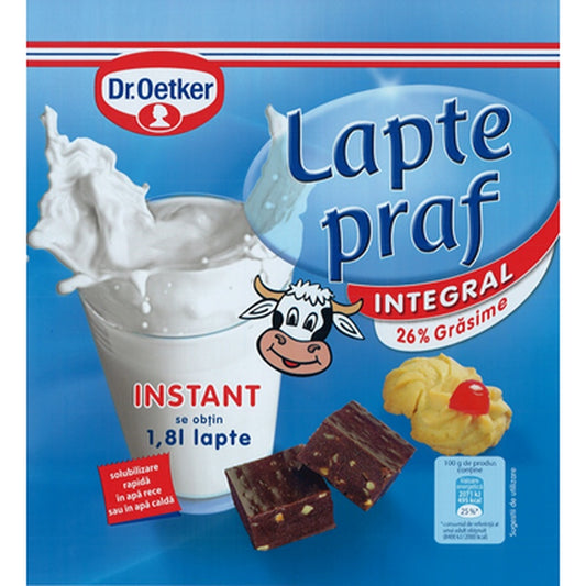 Dr. Oetker Lapte Praf Integral 250 g