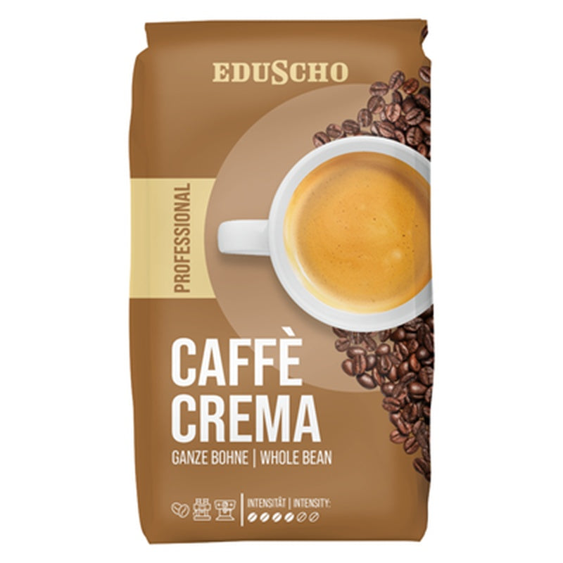 EDUSCHO Caffe Crema Professional Cafea Boabe 1 Kg