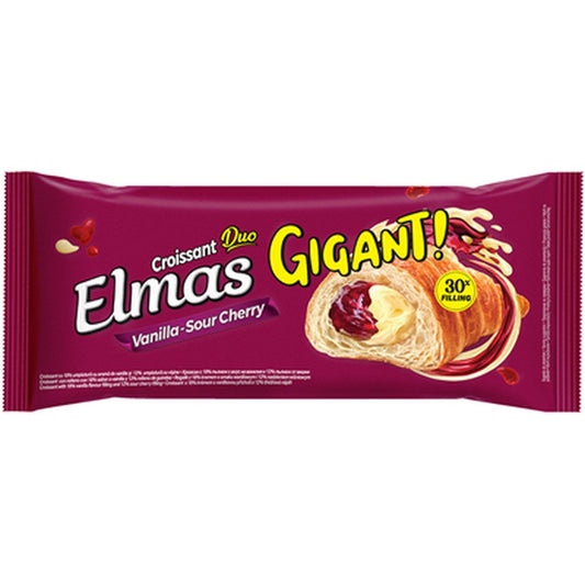 ELMAS Gigant Croissant Vanilie & Visine 160 g