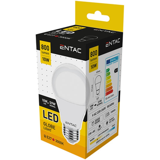 ENTAC Bec Led E27 10(61)W