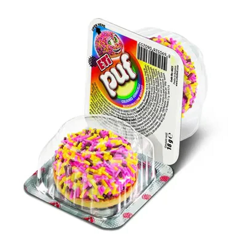 ETI PUF Biscuite cu Bezea Color 18 g