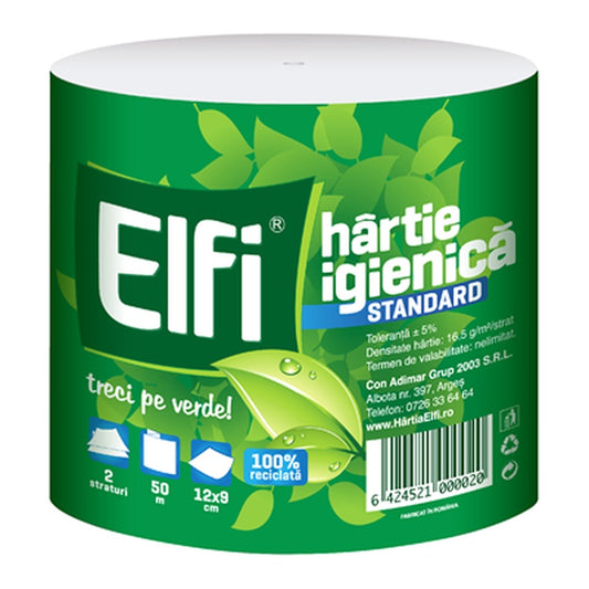 Elfi Hartie Igienica 2 Straturi 50m 24 bucati