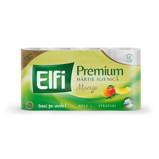 Elfi Hartie Igienica Mango 3 Straturi 8 role