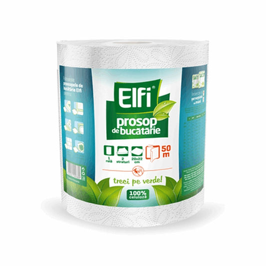 Elfi Prosop Hartie Bucatarie 2 Straturi 50 m