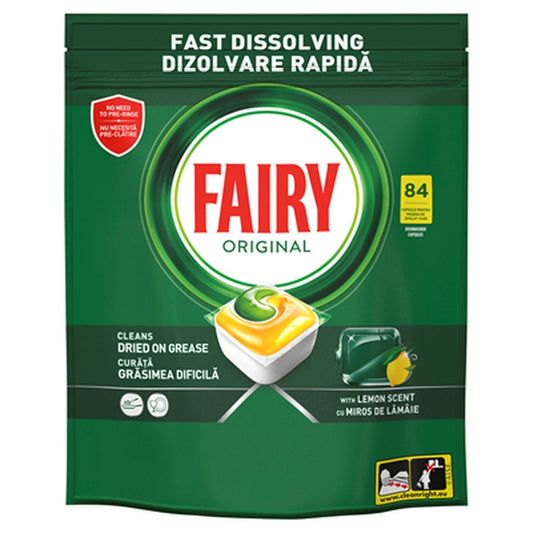 FAIRY Original Lamaie Detergent Masina Spalat Vase 84 capsule