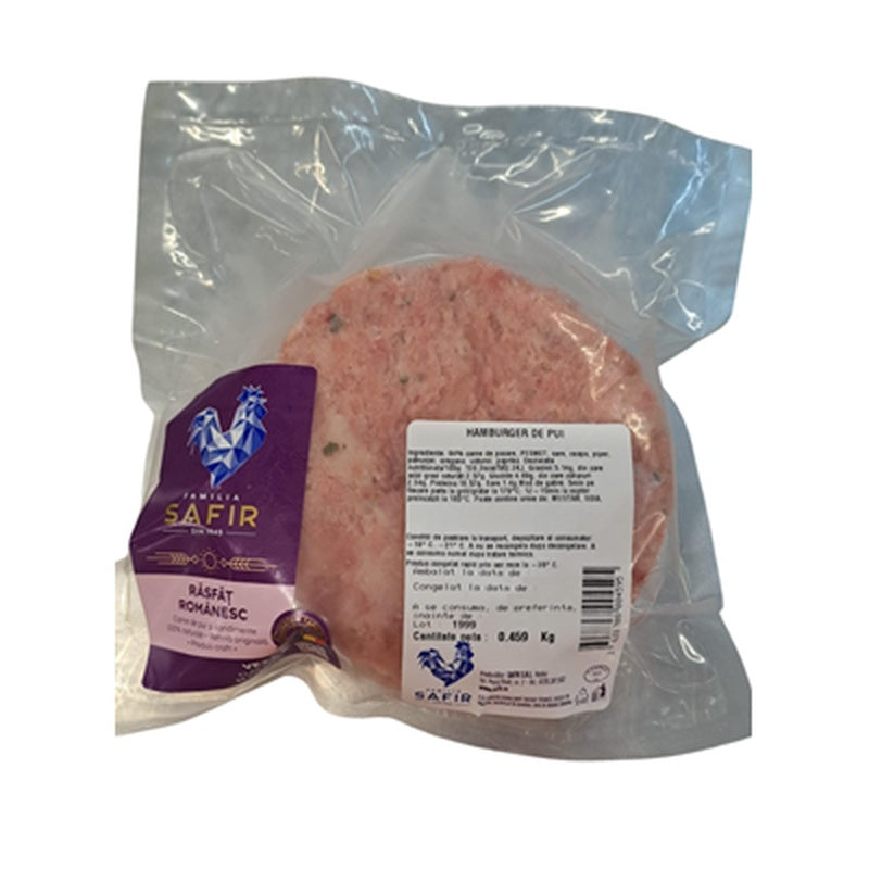 FAMILIA SAFIR RASFAT ROMANESC Hamburger Pui Vacuum