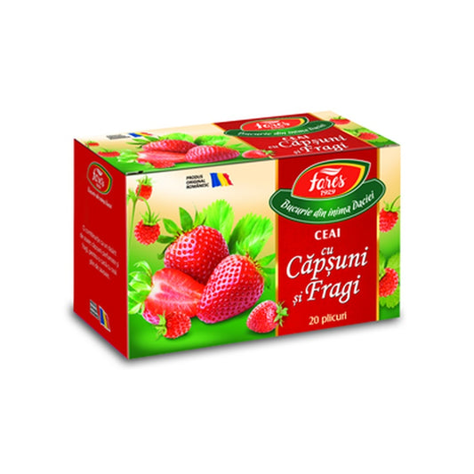 FARES Ceai cu Capsuni si Fragi 40 g
