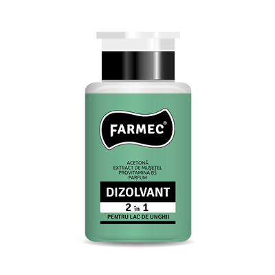 FARMEC Dizolvant Lac Unghii 2 in 1 150 ml
