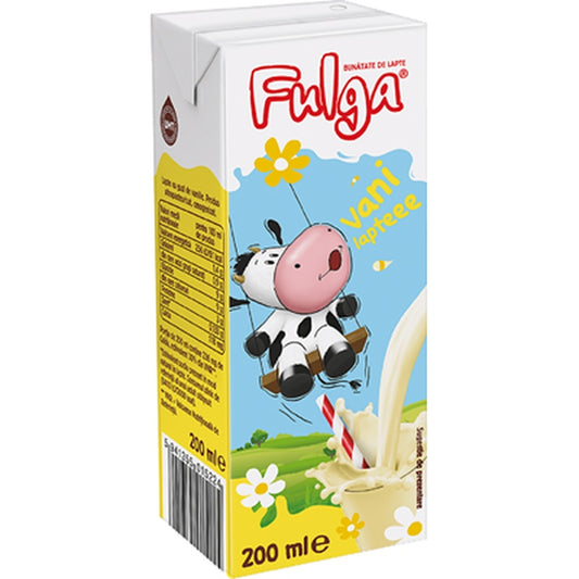 FULGA Lapte Vanilie UHT 1,5% 200 ml