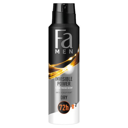Fa Men Deodorant Spray Putere Invizibila 150 ml - WALTI